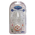 Baby Time BT135-2 Orthodontic Silicone Pacifier with Cover
