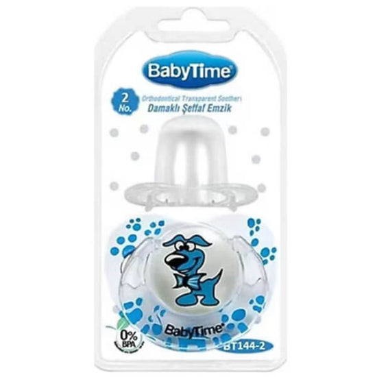 Baby Time BT144 Orthodontic Patterned Matte Pacifier No. 2