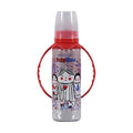 Baby Time Glass Baby Bottle with Silicone Cherry Teat 225 ml