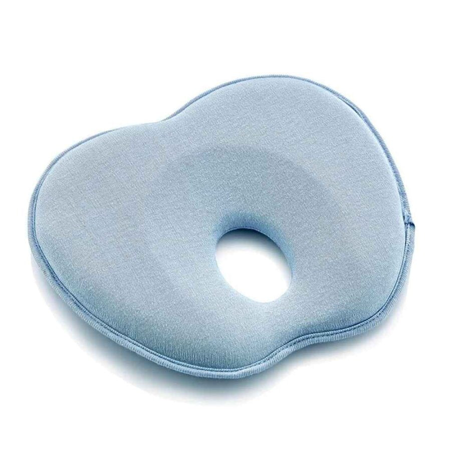 Babyjem Flat Head Pillow for Infants in Blue