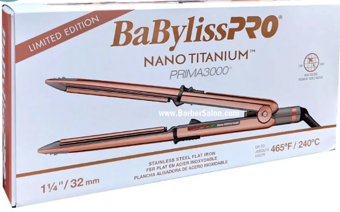 Babylisspro Limited Edition 1 1∕∕∕4in Rose Gold Prima Flat Iroon