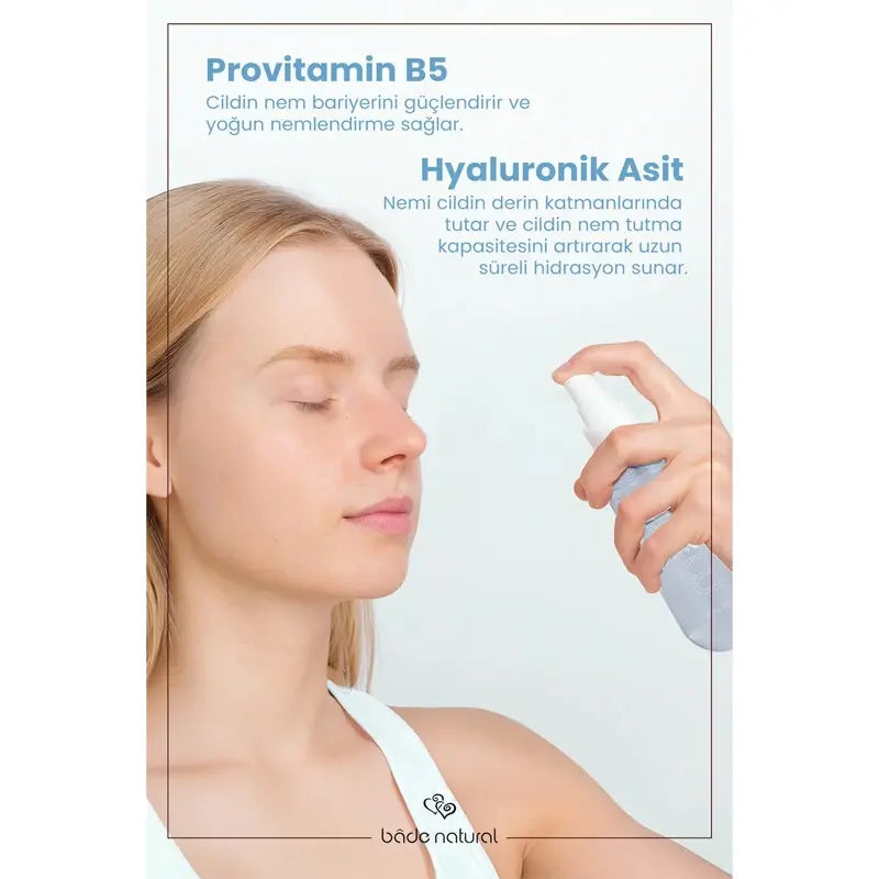 Bade Natural Vitamist Provitamin B5 & Hyaluronic Acid Face Spray 100ml