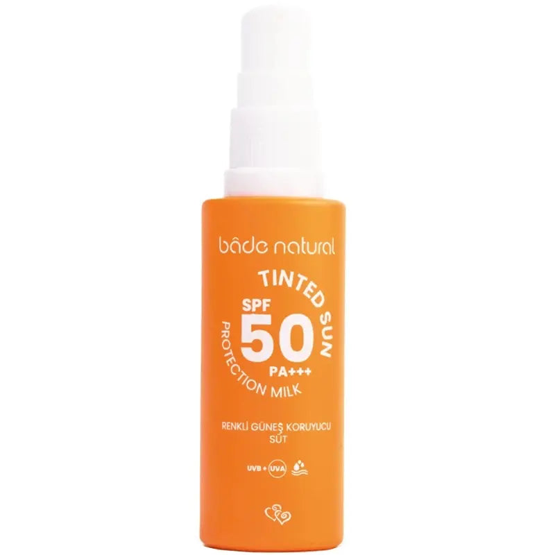 Bade Natural Tinted Sun Protection Milk SPF 50+ 30ml