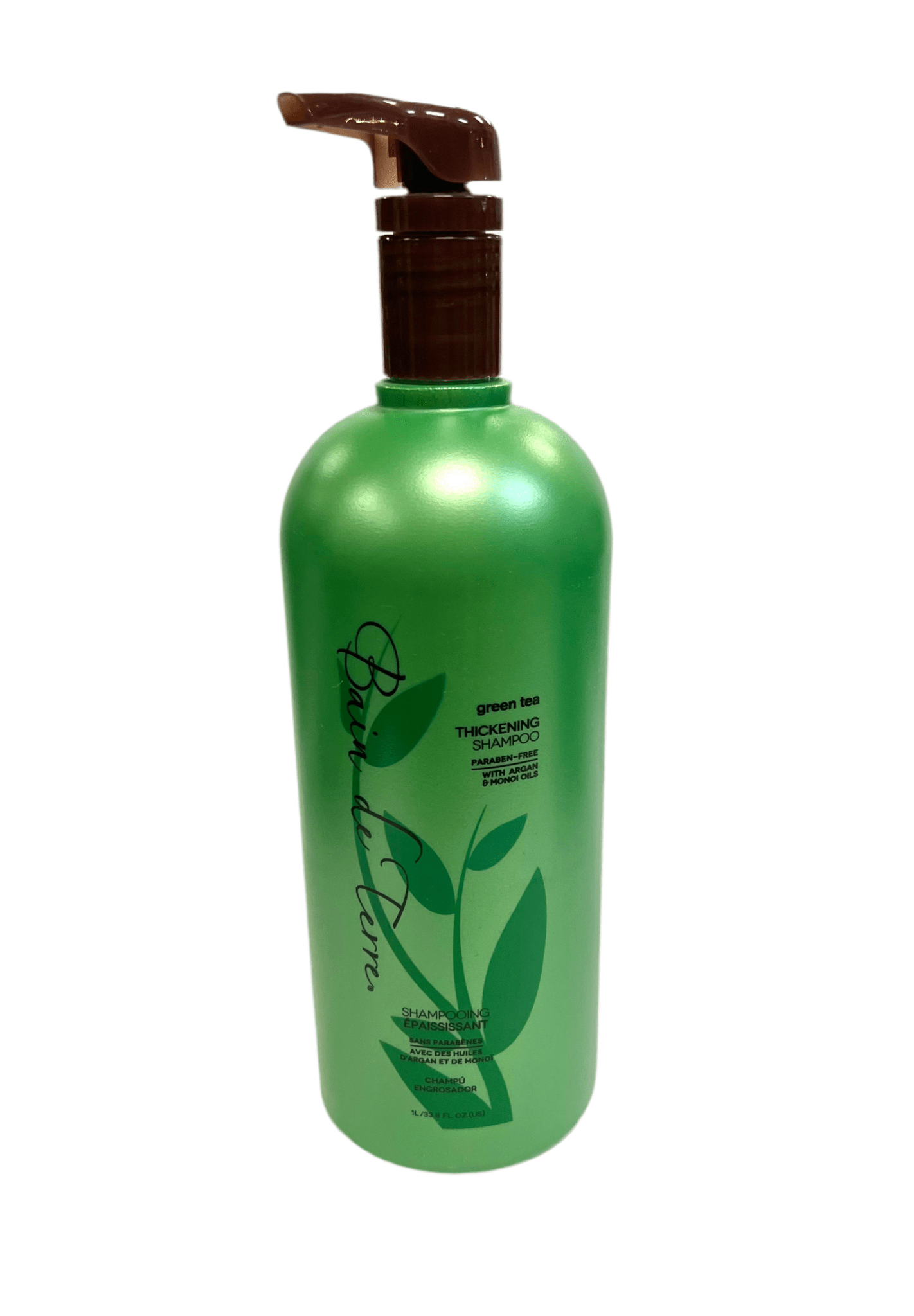 Bain De Terre Green Tea Thickening Shampoo / Conditioner - Argan & Monoi Oils