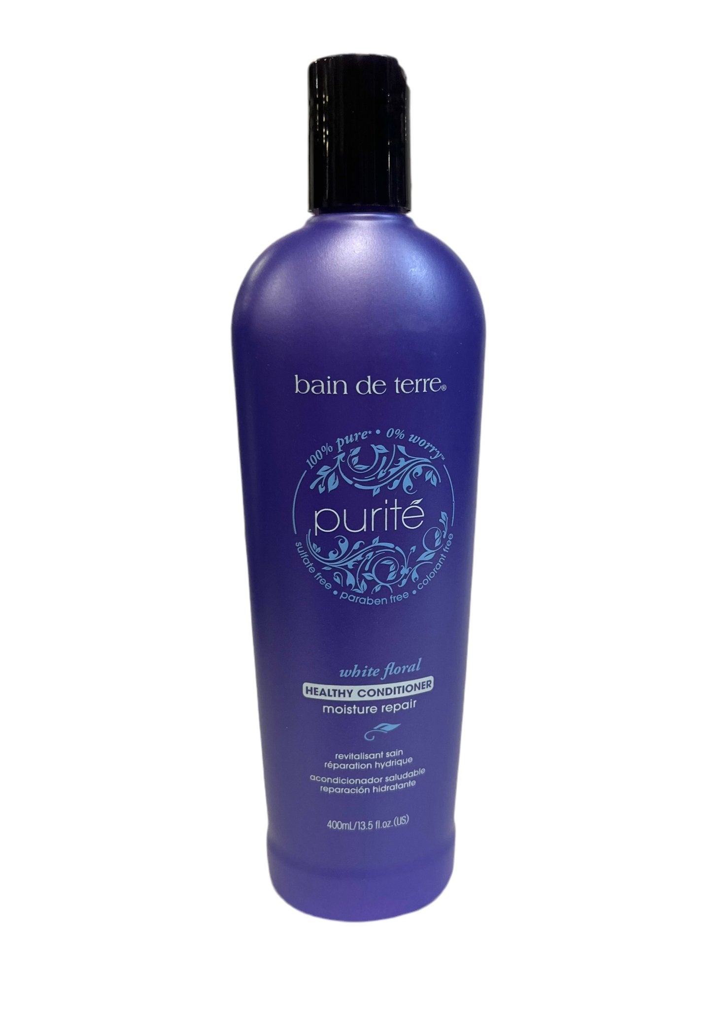 Bain de Terre Purite White Floral Moisture Repair Shampoo & Conditioner, 13.5 fl oz