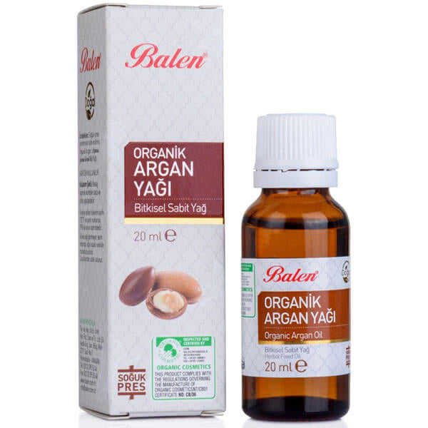 Balen Organic Argan Oil Cold Pressed Nourishing Treatment 20 ml