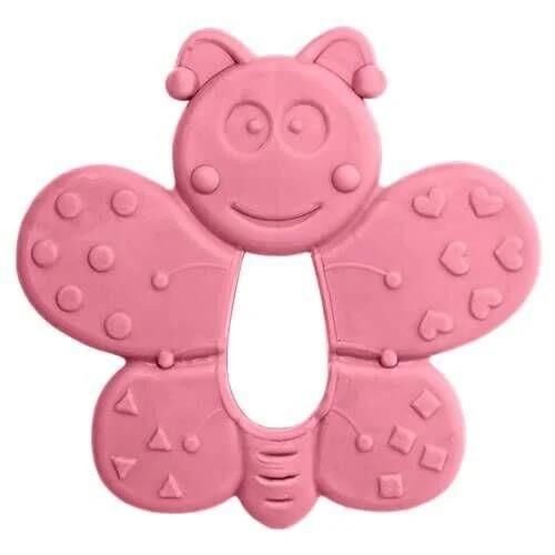 Bambino Soft Rubber Baby Teether for Soothing Gums