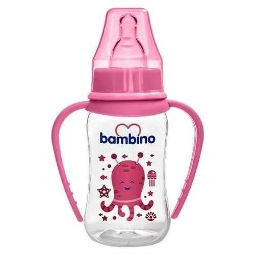 Bambino PP Baby Bottle with Handles for Easy Grip 150 ml