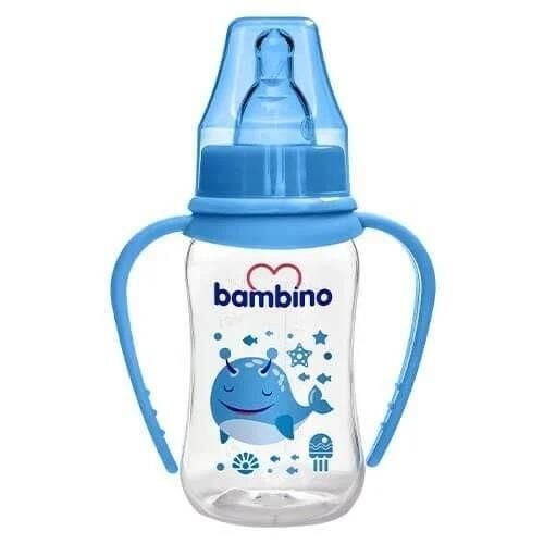 Bambino PP Baby Bottle with Handles for Easy Grip 150 ml