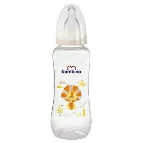 Bambino Oval PP Baby Bottle BPA-Free Slow Flow 250 ml