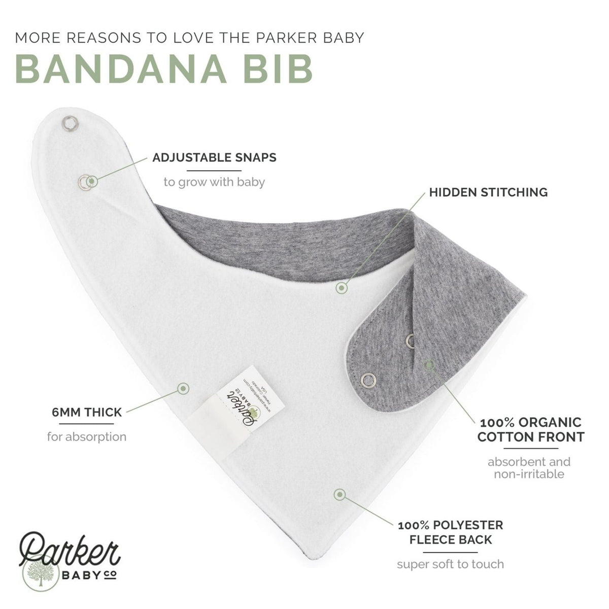 Arctic Bandana Bib Set (8 pack)