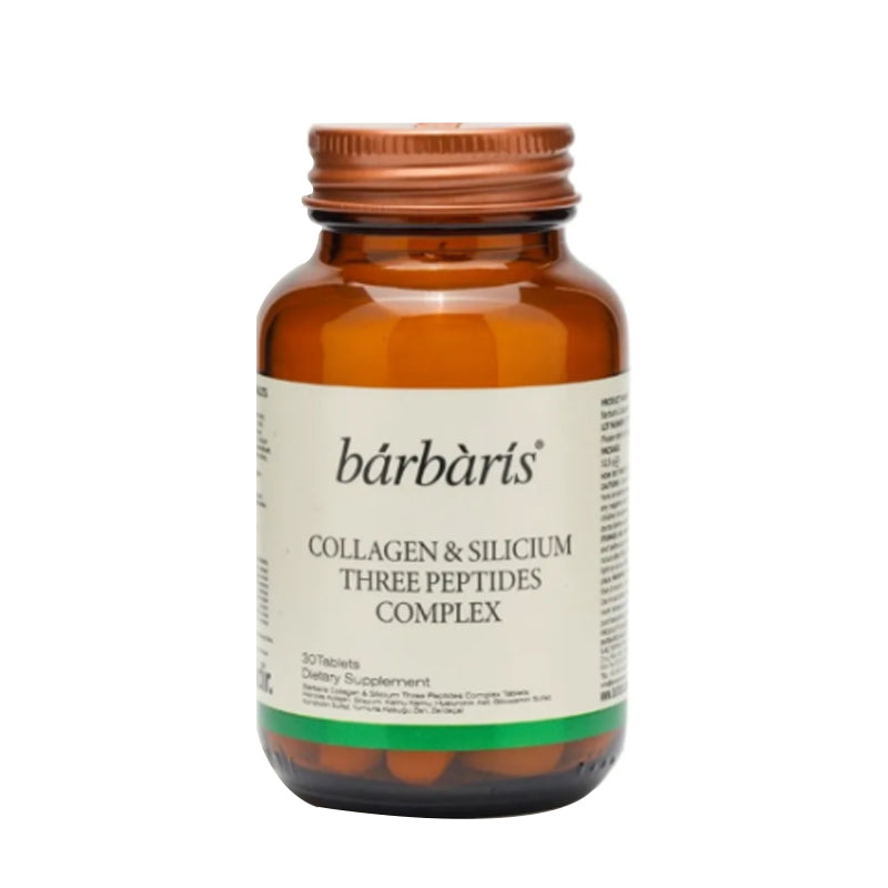 Barbaris Collagen Silicium Three Peptides Complex 30 Tablets