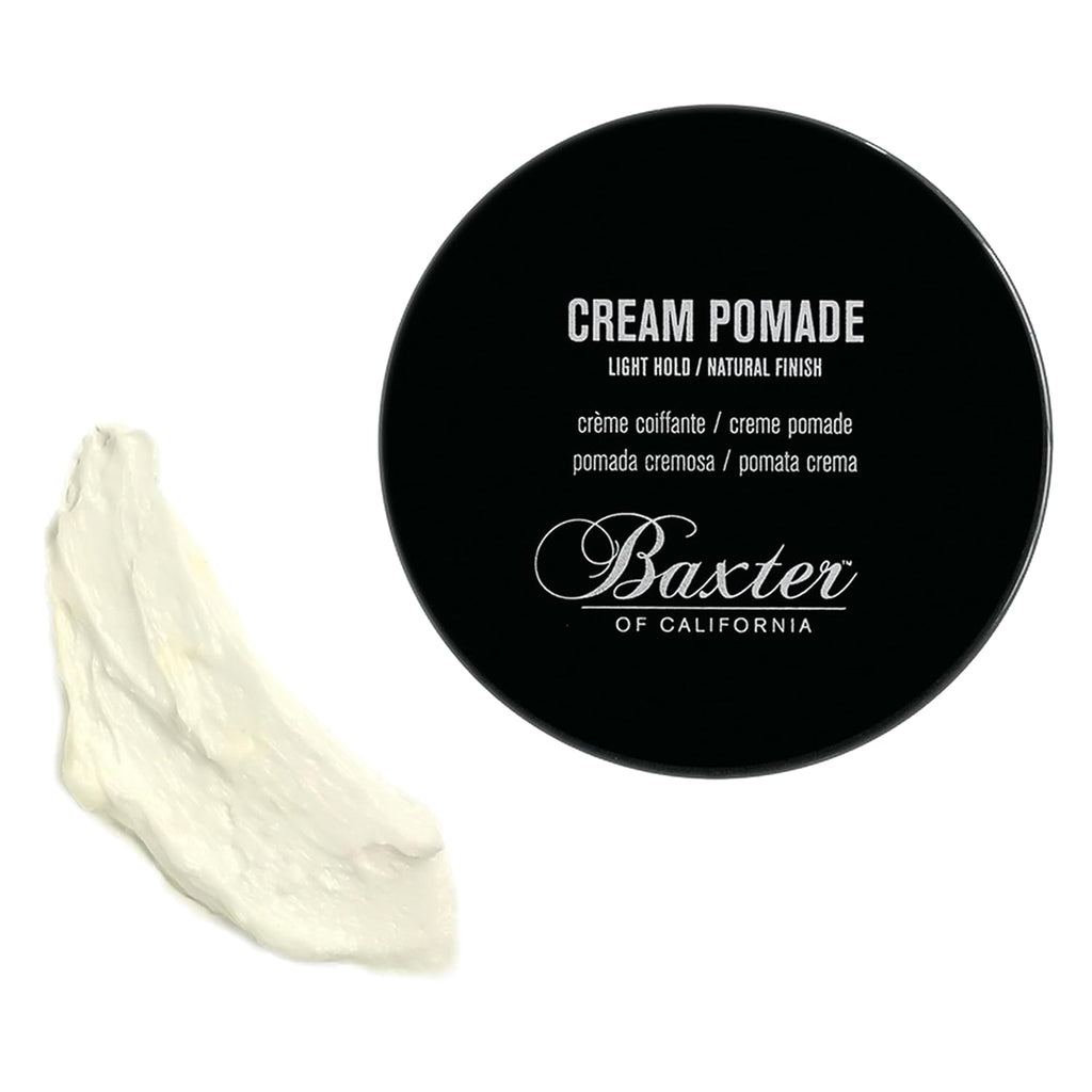 Baxter of California Cream Pomade for Men, Natural Finish, Light Hold
