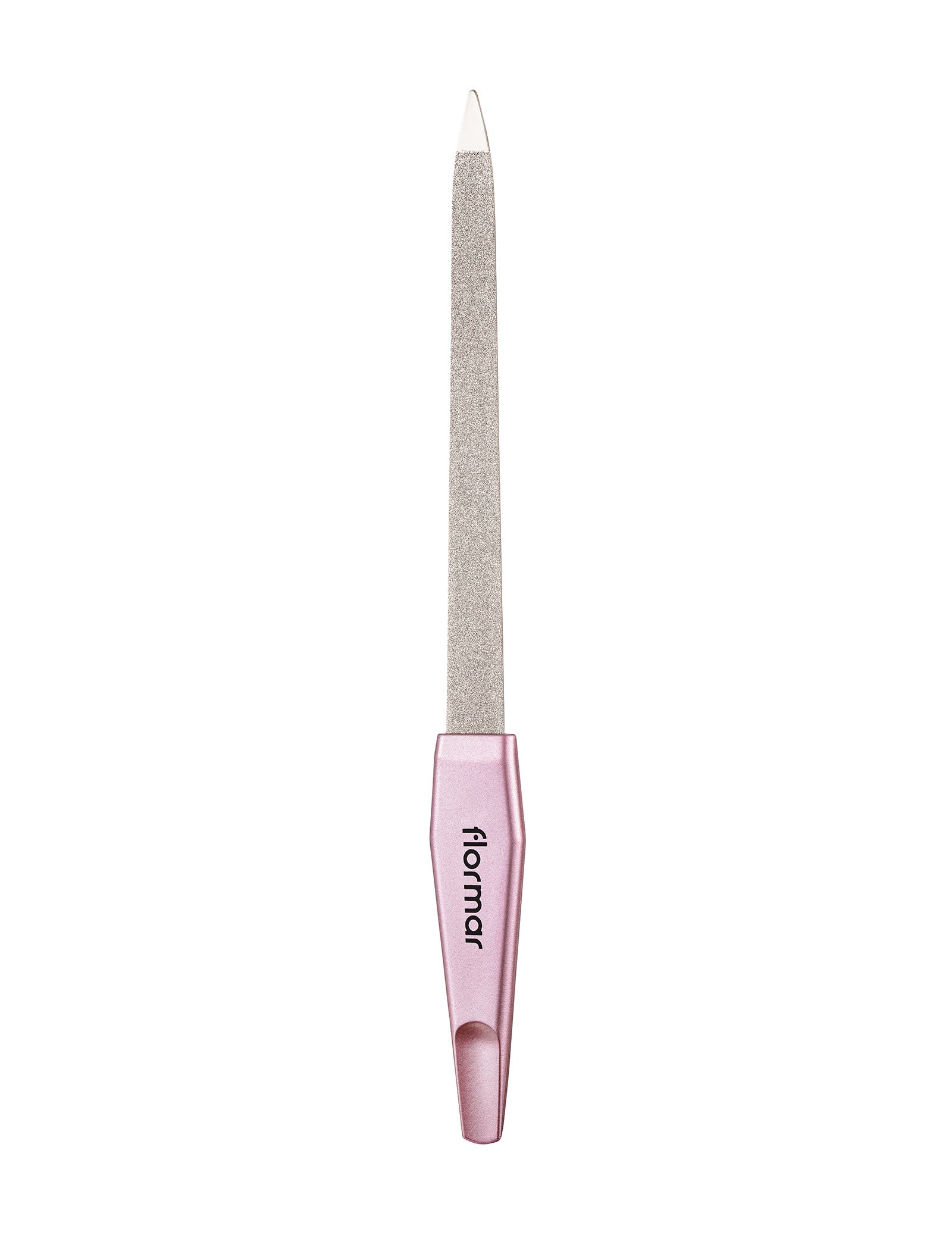 Flormar Metal Nail File with Pointed Tip & Pusher