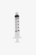 BD Luer Lock 5 ml Syringe Without Needle 125 Count
