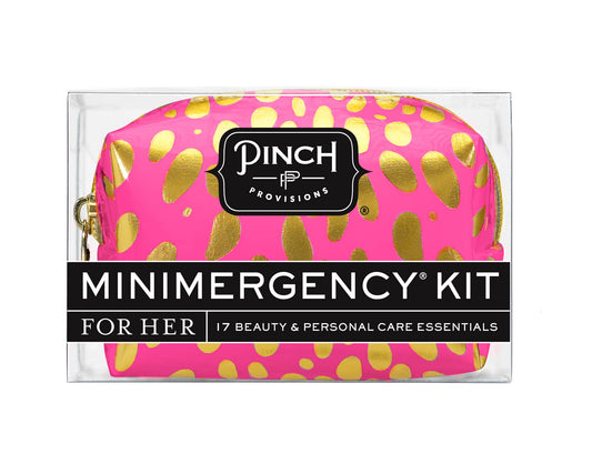 Pinch Provisions - Spotted Minimergency Kit: Pink