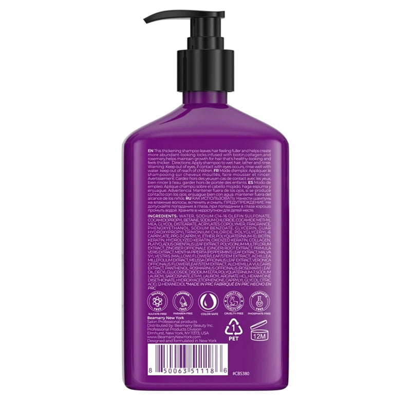 Beamarry Collagen Biotin Thick & Full Shampoo for Volume 380ml