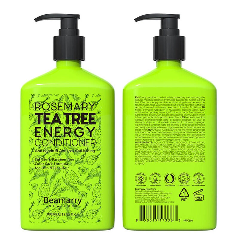 Beamarry Rosemary Tea Tree Energy Conditioner for Thinning Hair 380ml