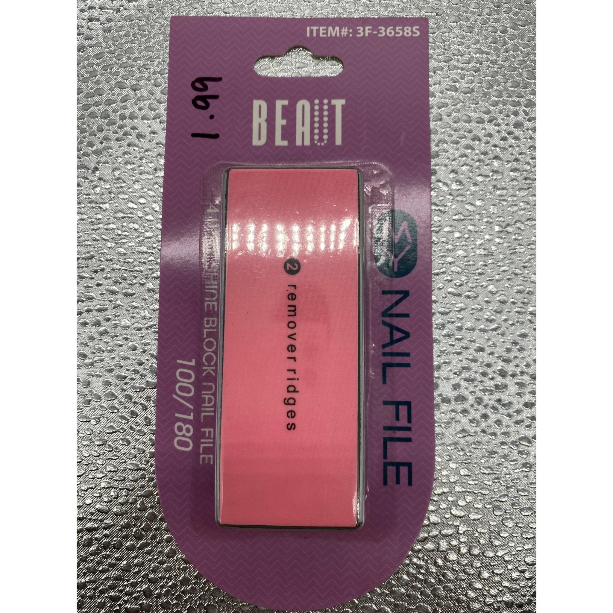 Beaut 4 Way Shine Block Nail File