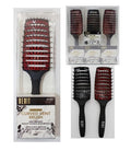 Beaut Heat Resistant Curved Vent Hair Brush With Bristles - Choose Style