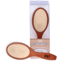 Beaut Wooden Cushion Hair Brush Round or Paddle - Choose Style