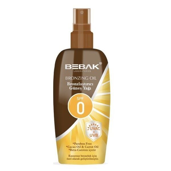 Bebak Sun Bronzing Oil for a Deep Natural Glow 150ml