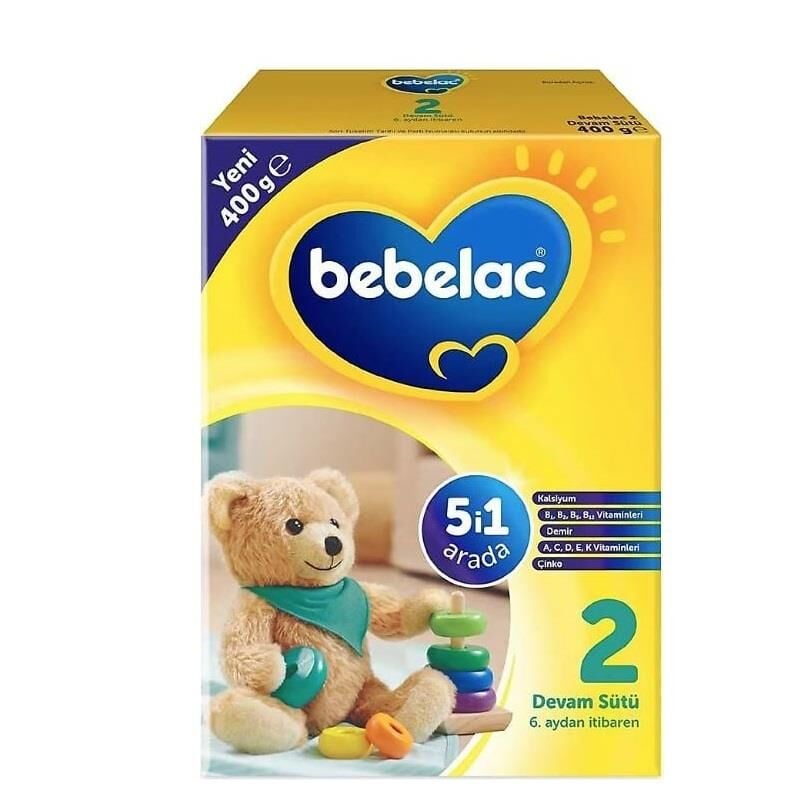 Bebelac 2 Follow-On Baby Formula for 6-12 Months 400g