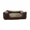 Bedspet Outdoor Dog Bed Waterproof Brown 80x60 cm