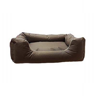 Bedspet Outdoor Dog Bed Waterproof Brown 80x60 cm