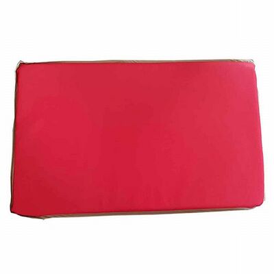 Bedspet Outdoor Dog Bed Water-Resistant Red Cushion 80x60 cm