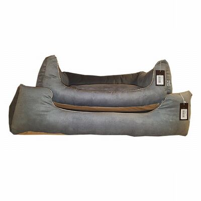 Bedspet Indoor Dog Bed Smoked Gray Comfort Cushion 80x60 cm