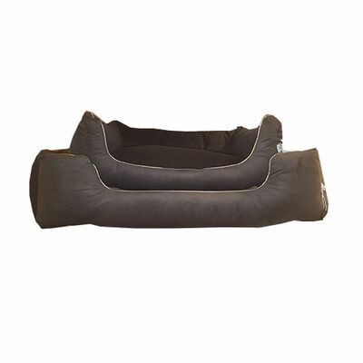 Bedspet Indoor Dog Bed Large Grey Comfort Cushion 100x80 cm