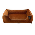 Bedspet Indoor Dog Bed Orange Comfortable Large 100x80 cm