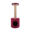 Bedspet Cat Scratching Platform M:11 Red 1 Count