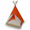 Bedspet Cat and Small Dog Tent Orange 50x50x70 cm