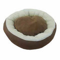 Bedspet Donut Pet Bed Brown for Cats and Small Dogs