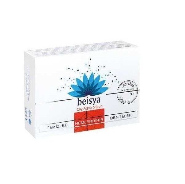 Beisya Tea Tree Oil Soap Bar for Daily Skin Care 90g