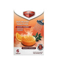 Benefico Orange Shower Steamer Tablets Refreshing Set 6 Count