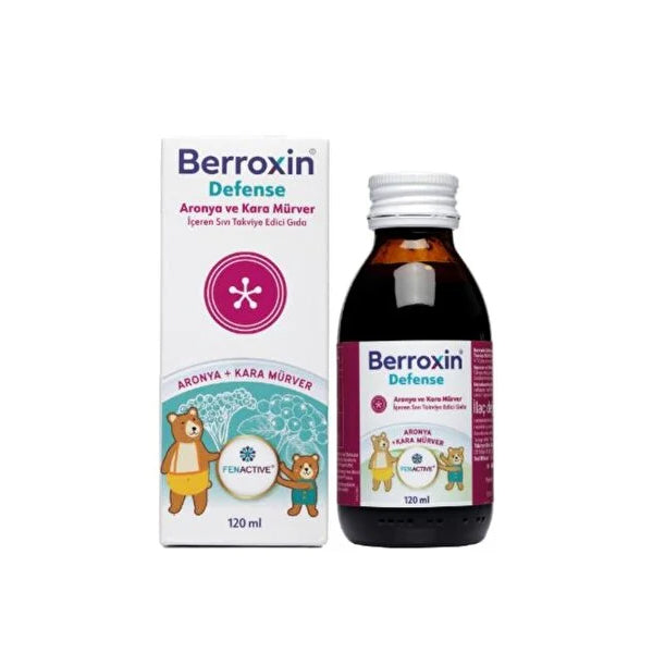 Berroxin Defense Syrup Elderberry & Propolis Support 120 ml