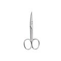 Beter Chrome Curved Manicure Scissors with Rounded Tips