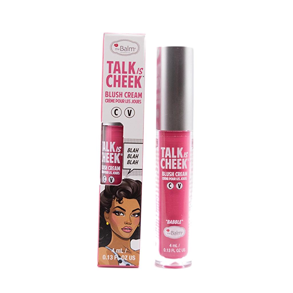 theBalm Talk is Cheek Liquid Blush Babble 10ml