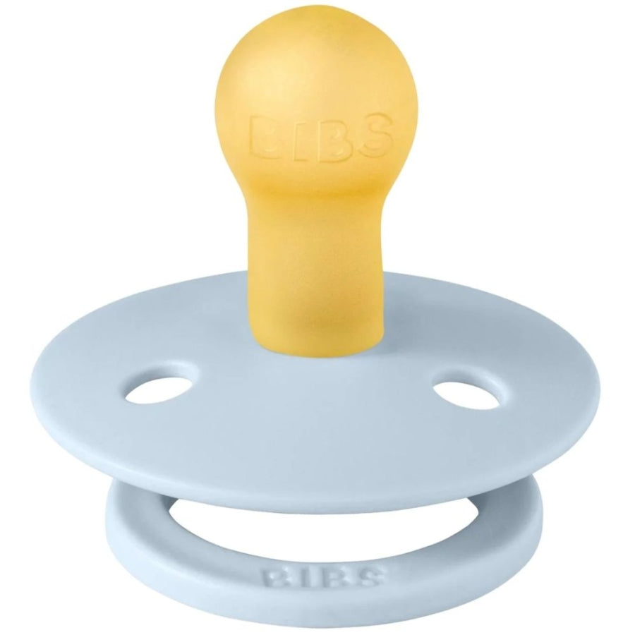 Bibs Colour Rubber Pacifier Baby Blue for 18+ Months