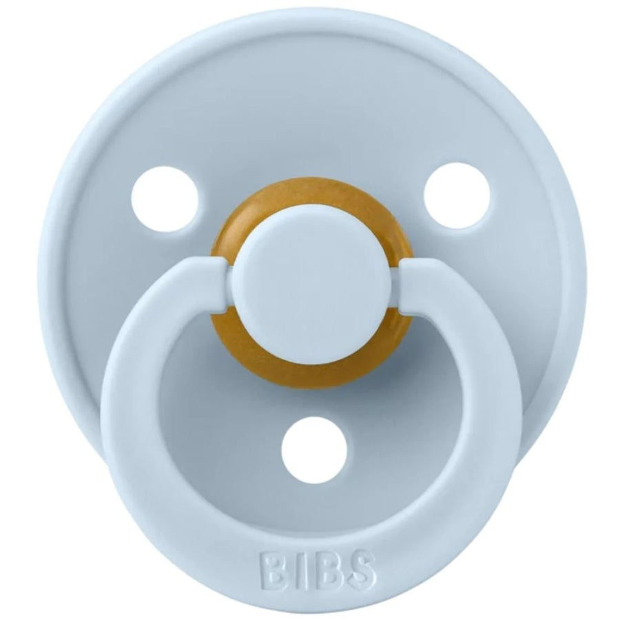 Bibs Colour Rubber Pacifier Baby Blue for 18+ Months