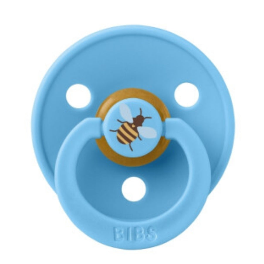 Bibs Studio Colour Bumblebee Rubber Pacifier Breeze Size 2 6+ Months