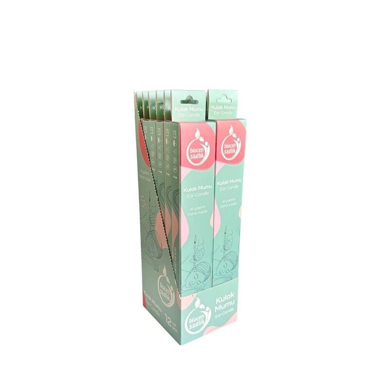 Biocen Ear Cleaning Candles for Gentle Wax Care 2 Count
