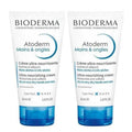Bioderma Atoderm Hand and Nail Cream Duo Pack 2x50ml