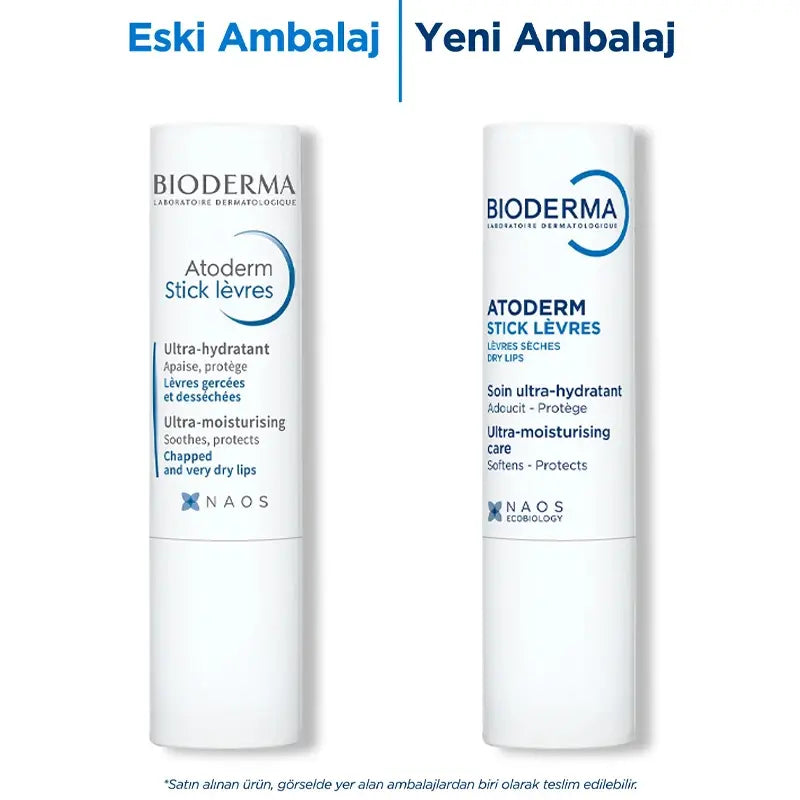 Bioderma Atoderm Levres Moisturizing Lip Balm for Dry Lips 4g