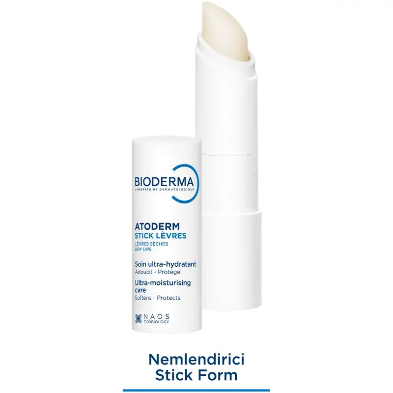 Bioderma Atoderm Levres Moisturizing Lip Balm for Dry Lips 4g