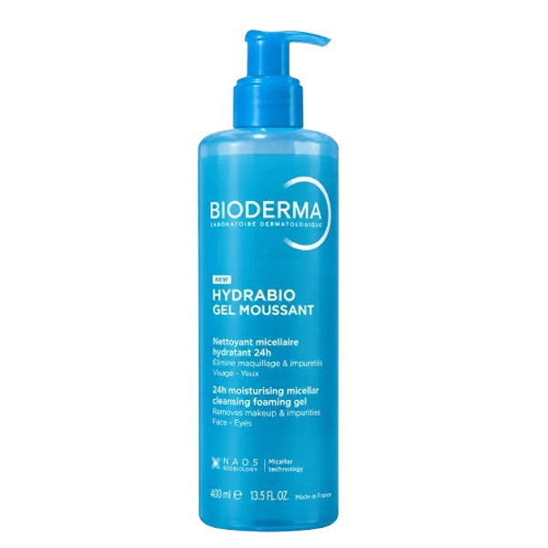 Bioderma Hydrabio Gel Moussant Hydrating Cleansing Gel 400 ml