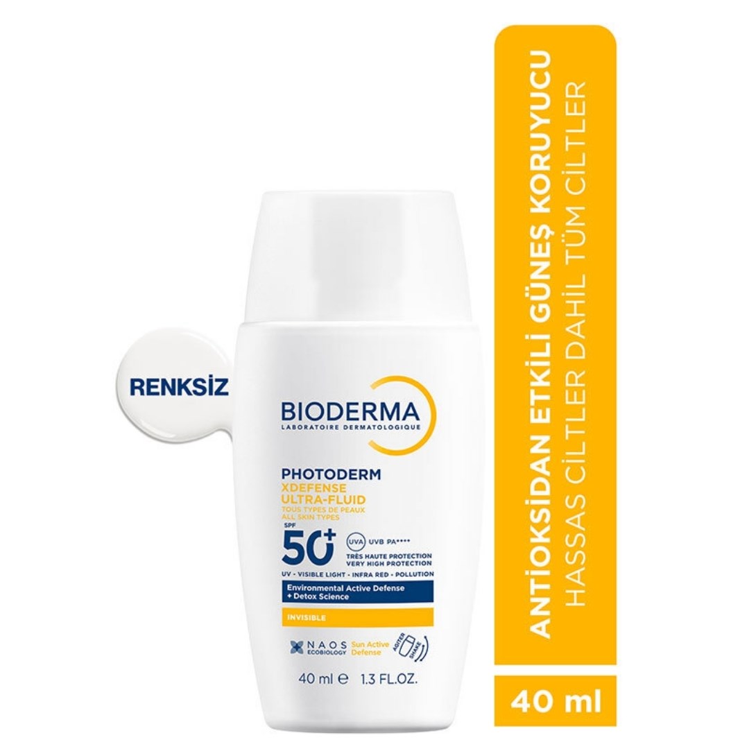 Bioderma Photoderm XDefense Ultra-Fluid SPF50+ Sunscreen Set 2x40ml